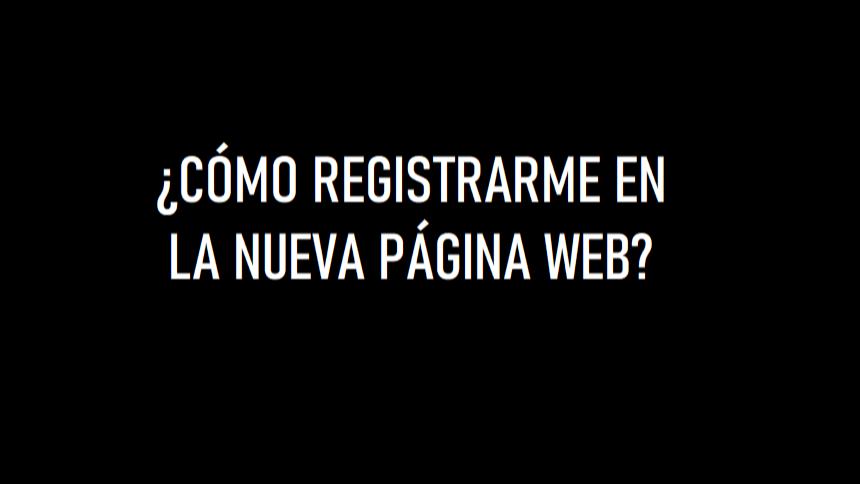 Registro de jugadores | Nueva web